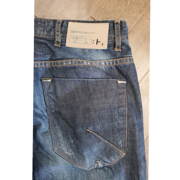 Indigo Straight Leg Jeans - Picture 5 of 5